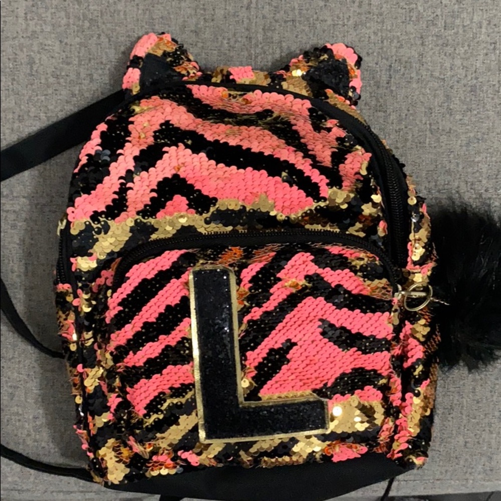Girls' Flip Sequin Mini Backpack - Picture 4 of 8